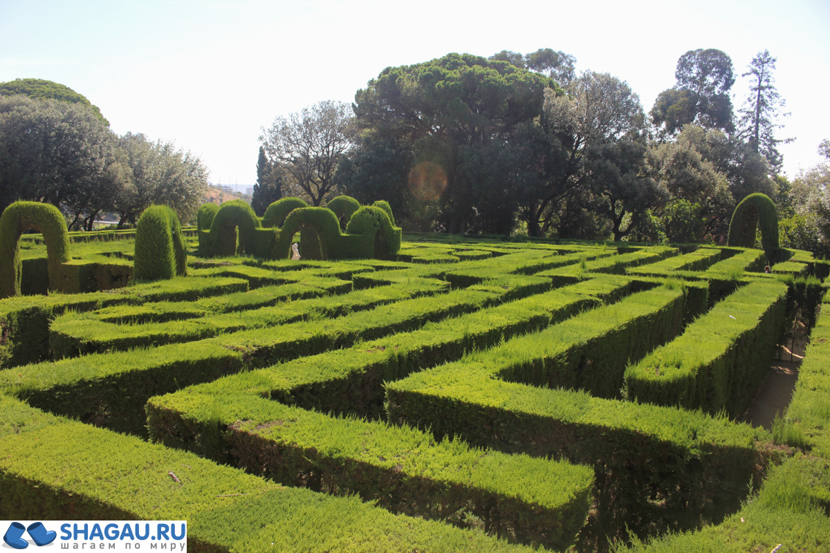 парк лабиринт, laberinto de horta