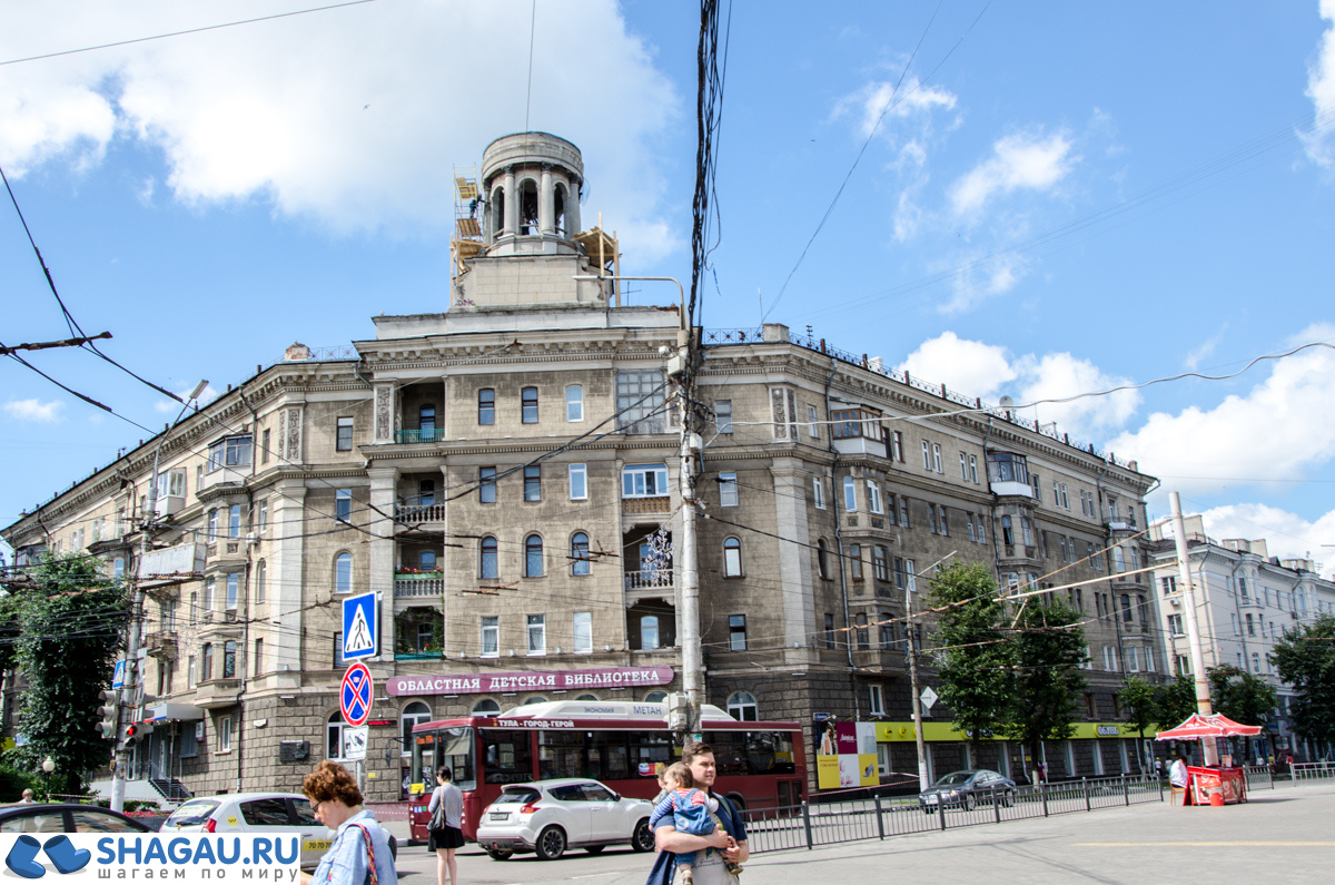 советская архитектура тулы