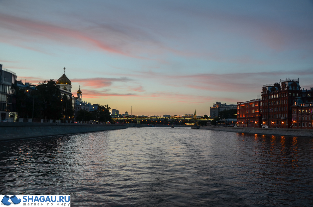 москва река