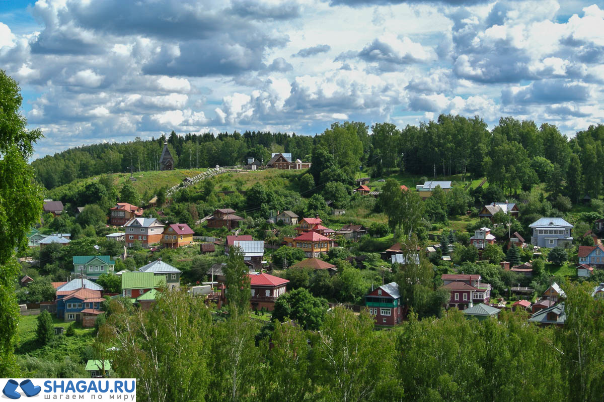 вид на гору Левитана с Соборной горы