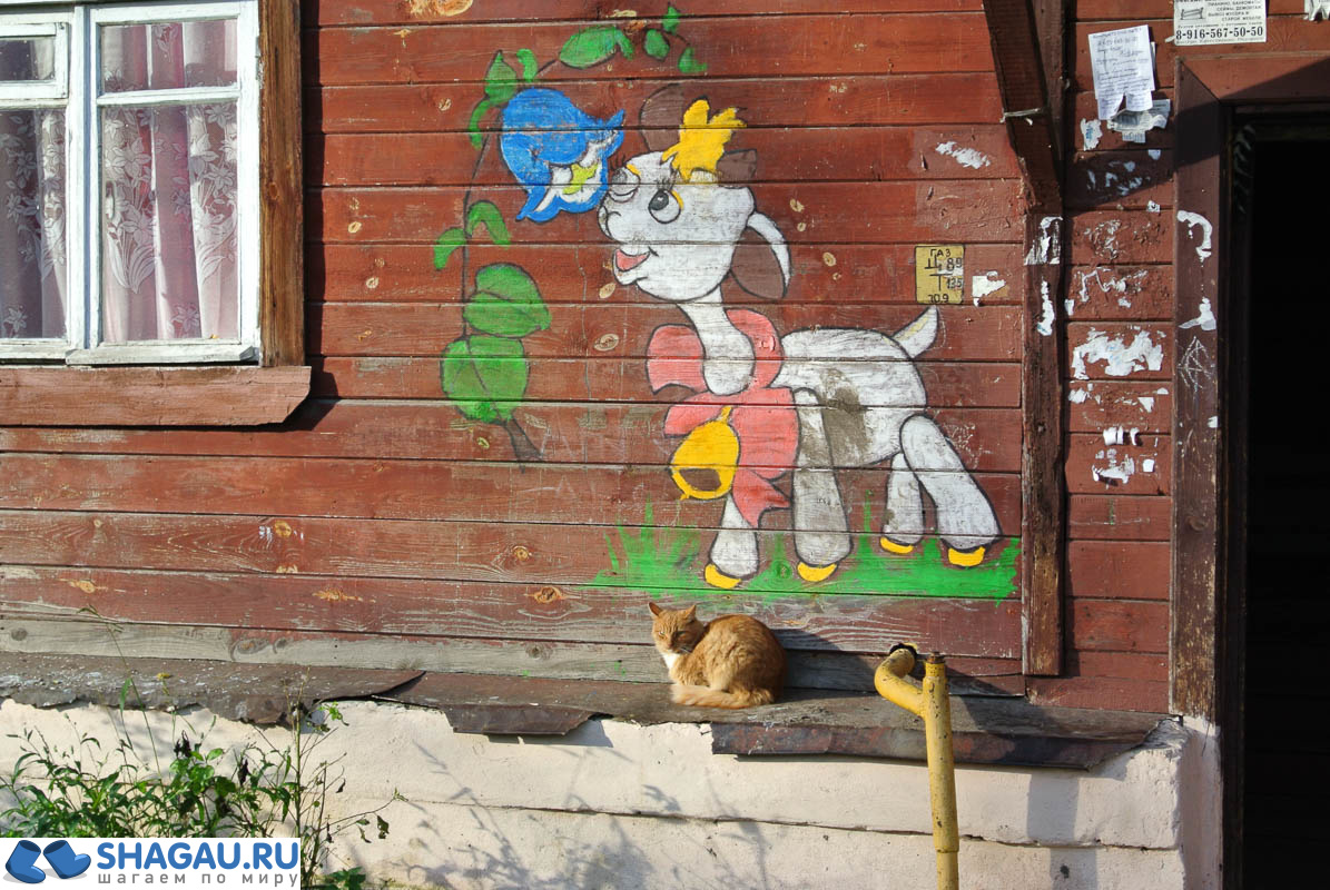 Самостоятельно в Павловский Посад: платки и коты фотография 15