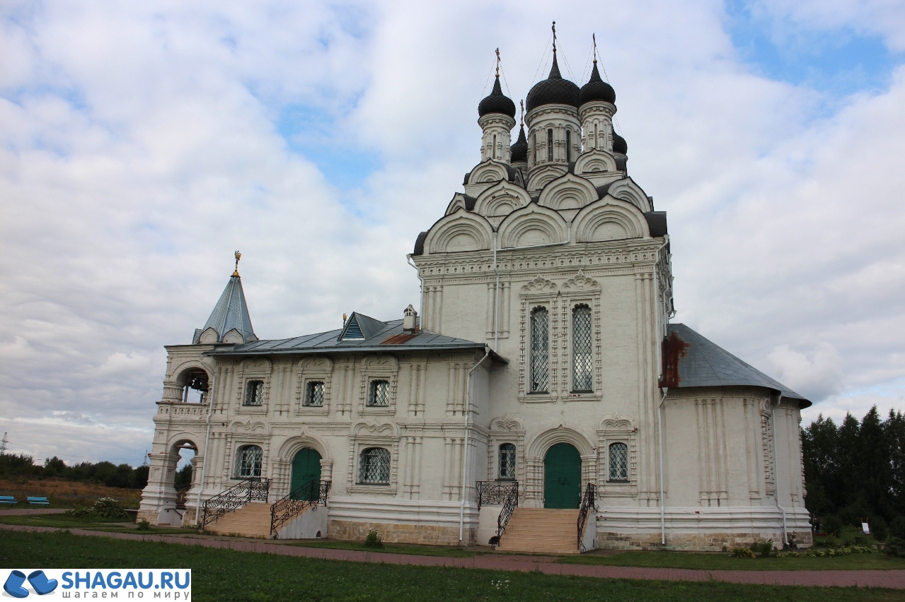 усадьба тайнинское, благовещенская церковь