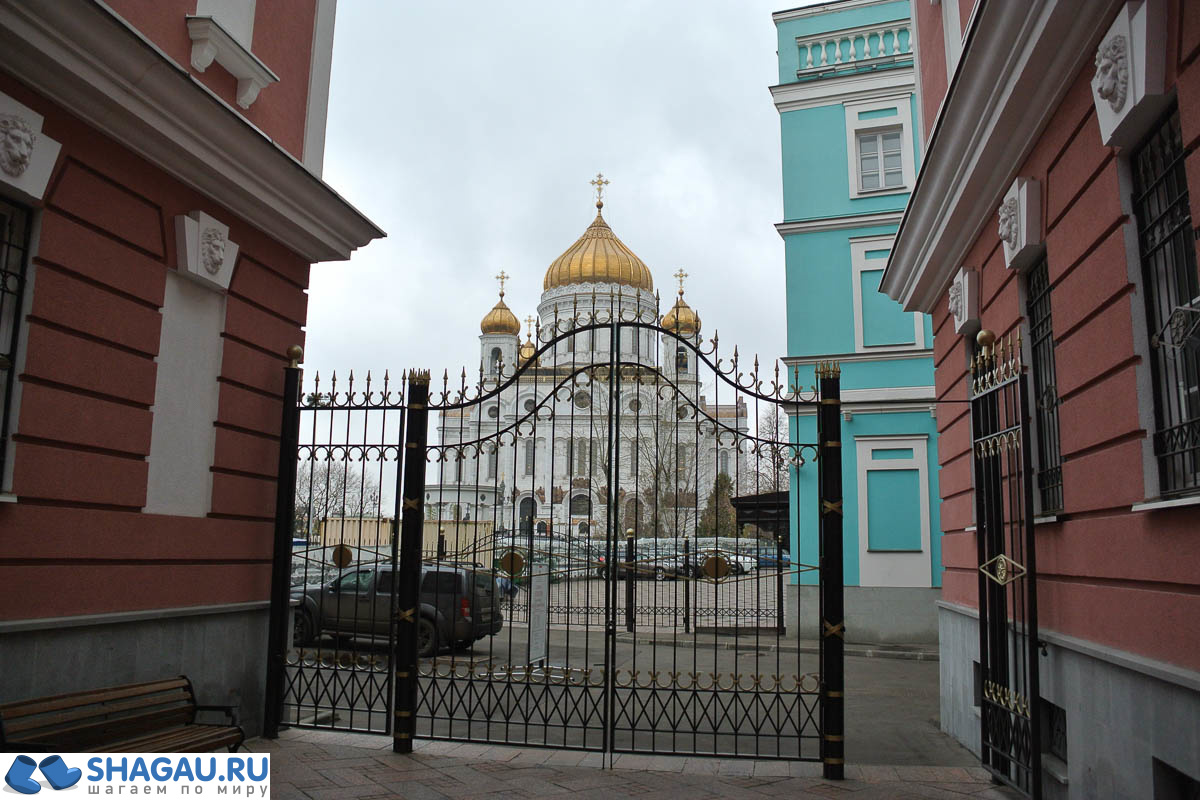 Вид на Храм Христа Спасителя