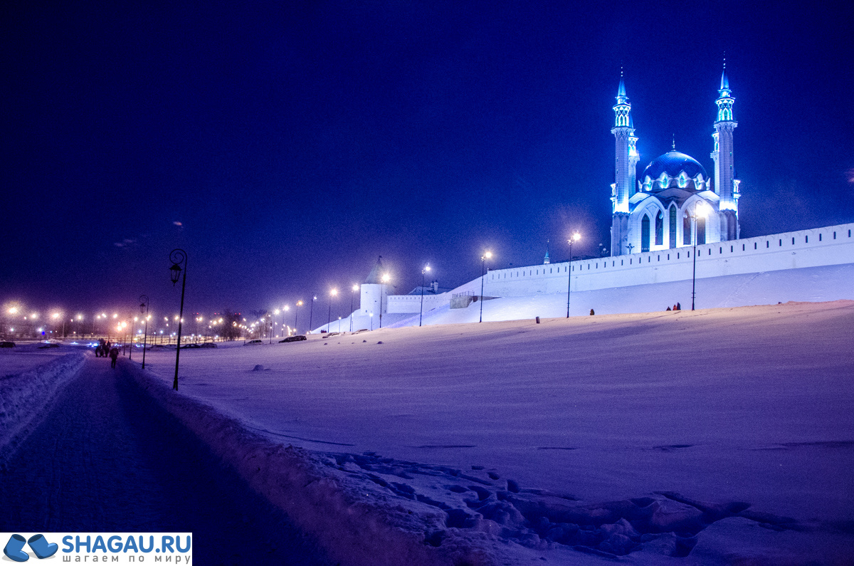 Казанский Кремль зимой