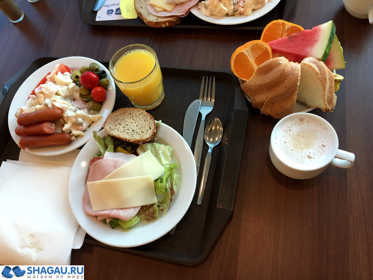 Завтрак в Праге Best Western Amedia Praha 3*
