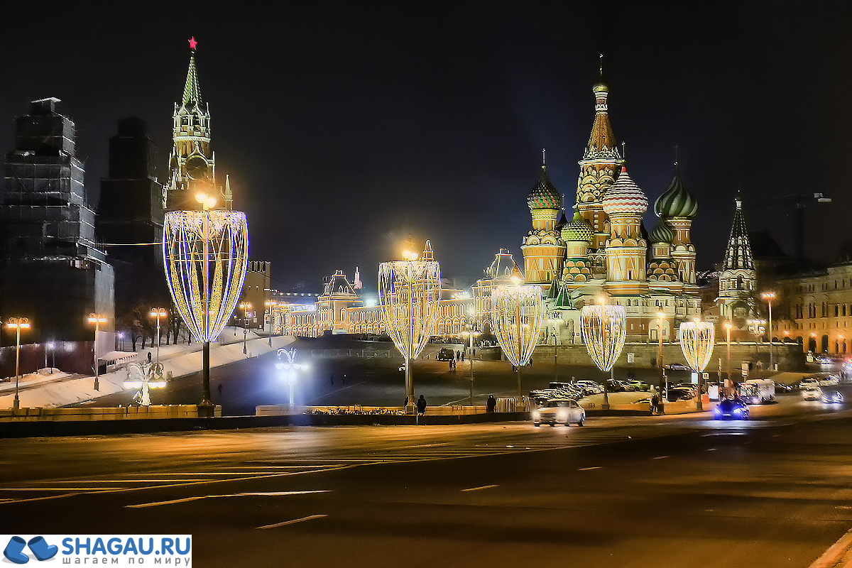 Москва новогодняя